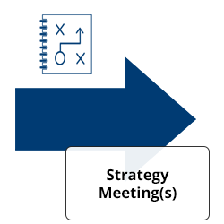 arrow strategy icon